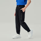 Kid's Regular Taper Stretch Interlock Jogger with Elastic Waist