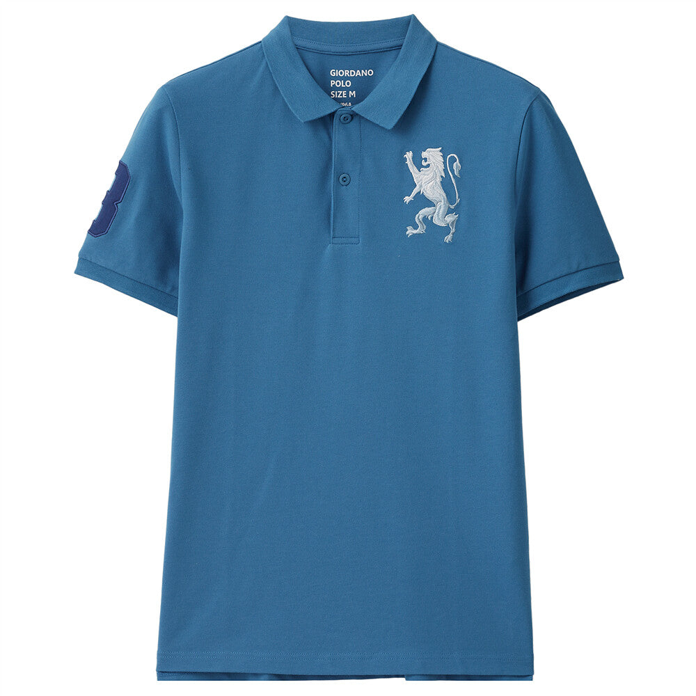 Men's 3D Lion Polo
