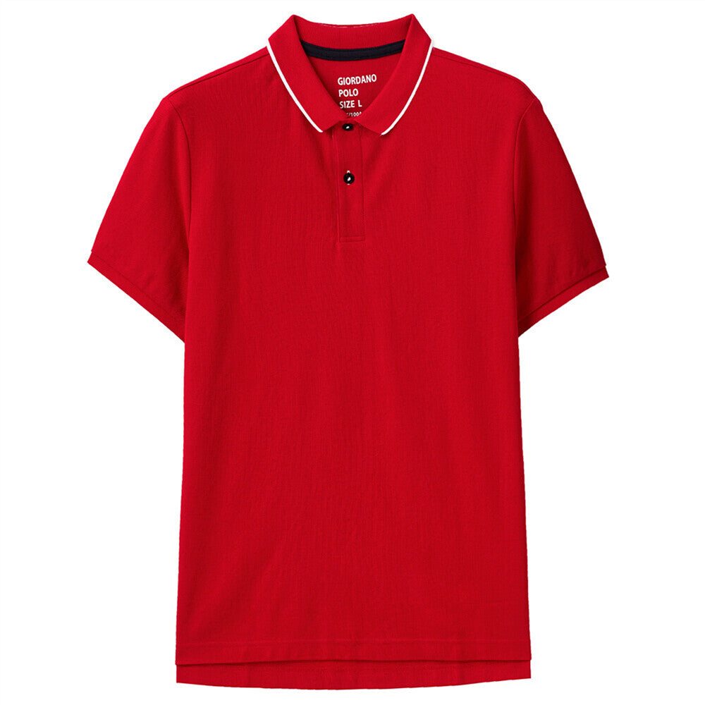 Men's Cotton Solid Polo