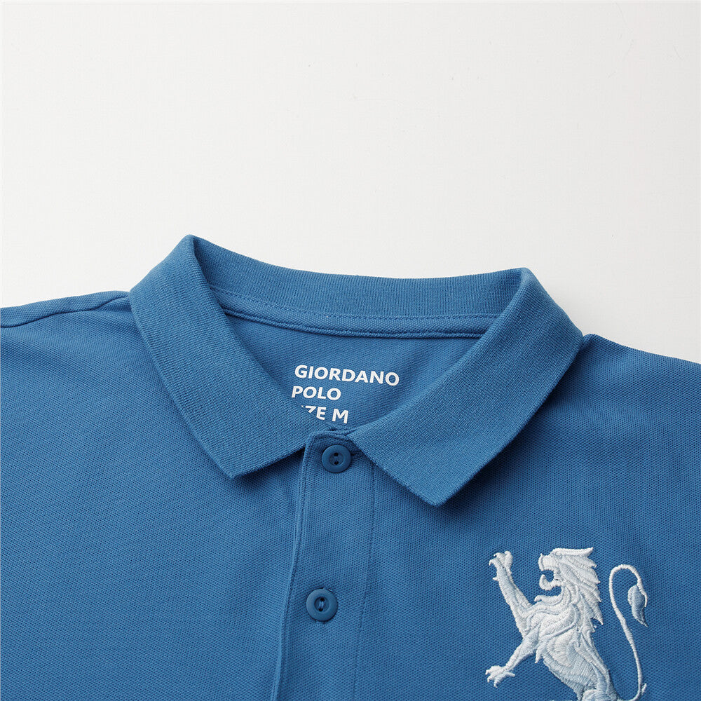 Men's 3D Lion Polo