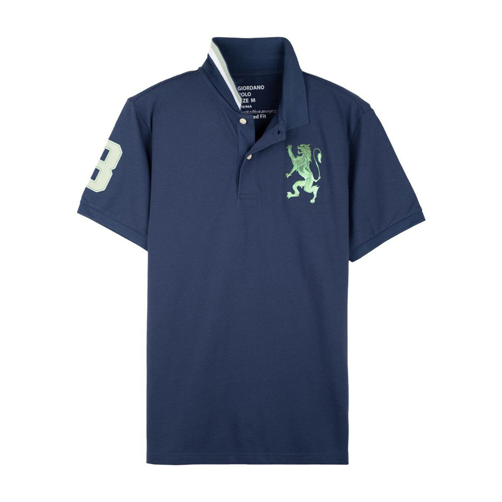 Men's 3D Lion Polo
