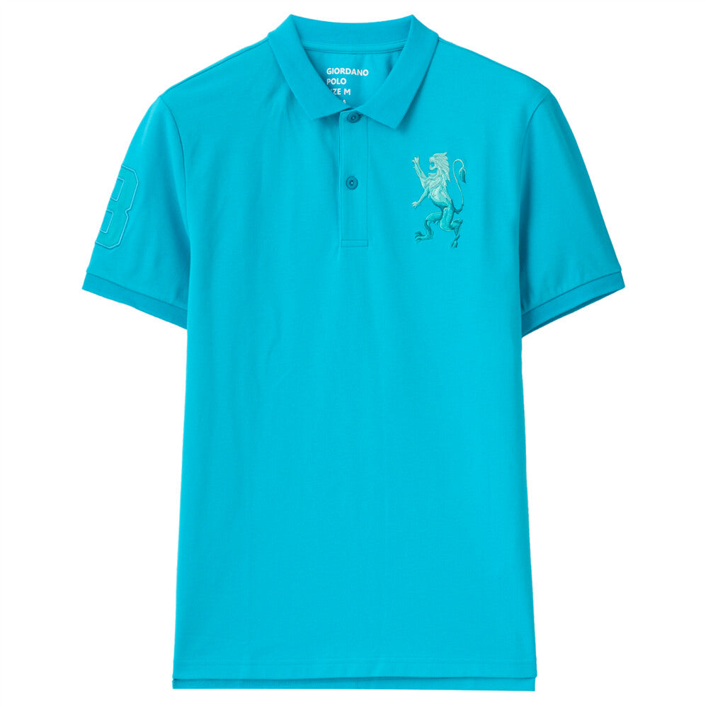 Men's 3D Lion Polo