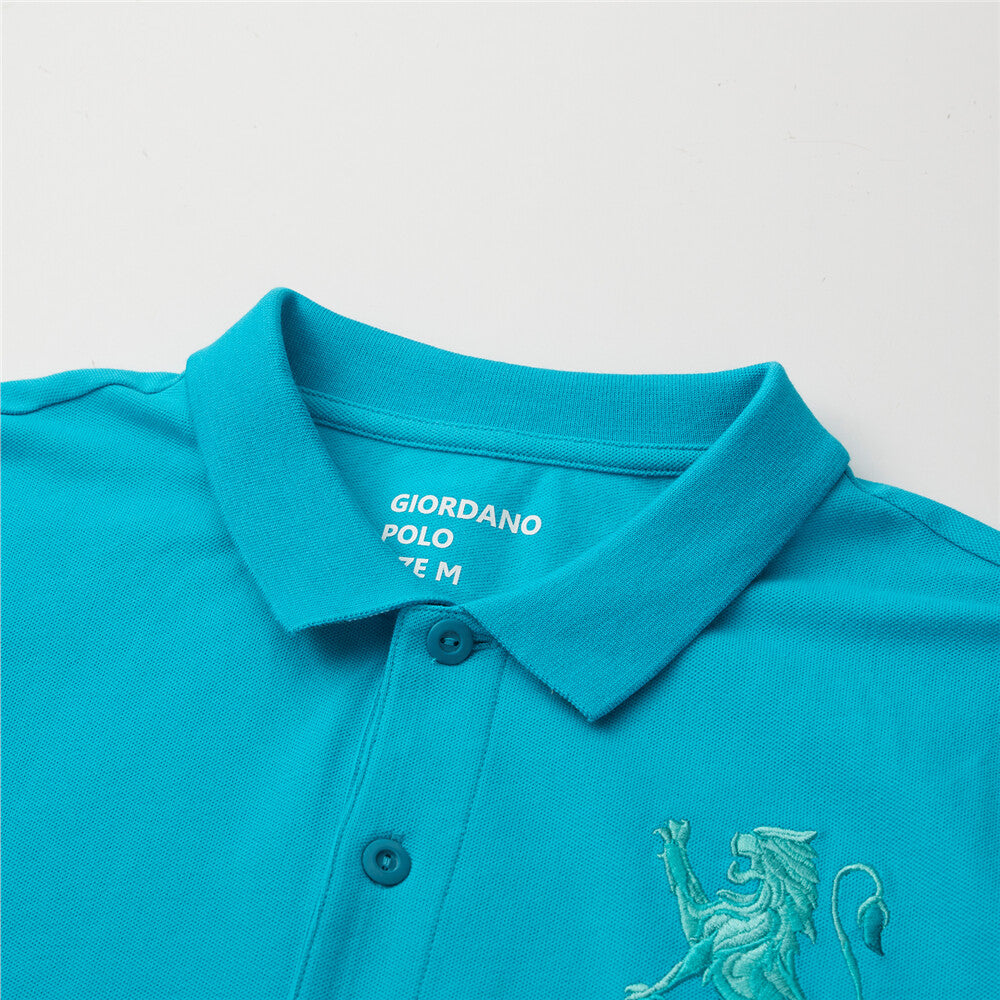 Men's 3D Lion Polo