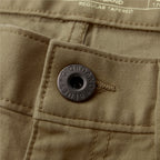 Men's Stretchy Mid Rise Khakis