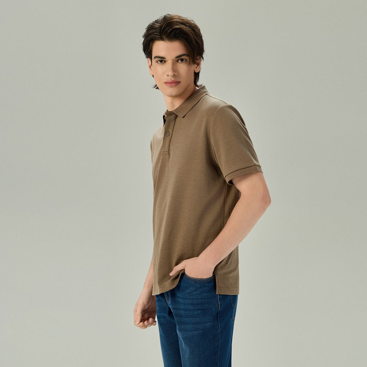 Men Regular Cotton Blend Polo Shirt | Online Exclusive