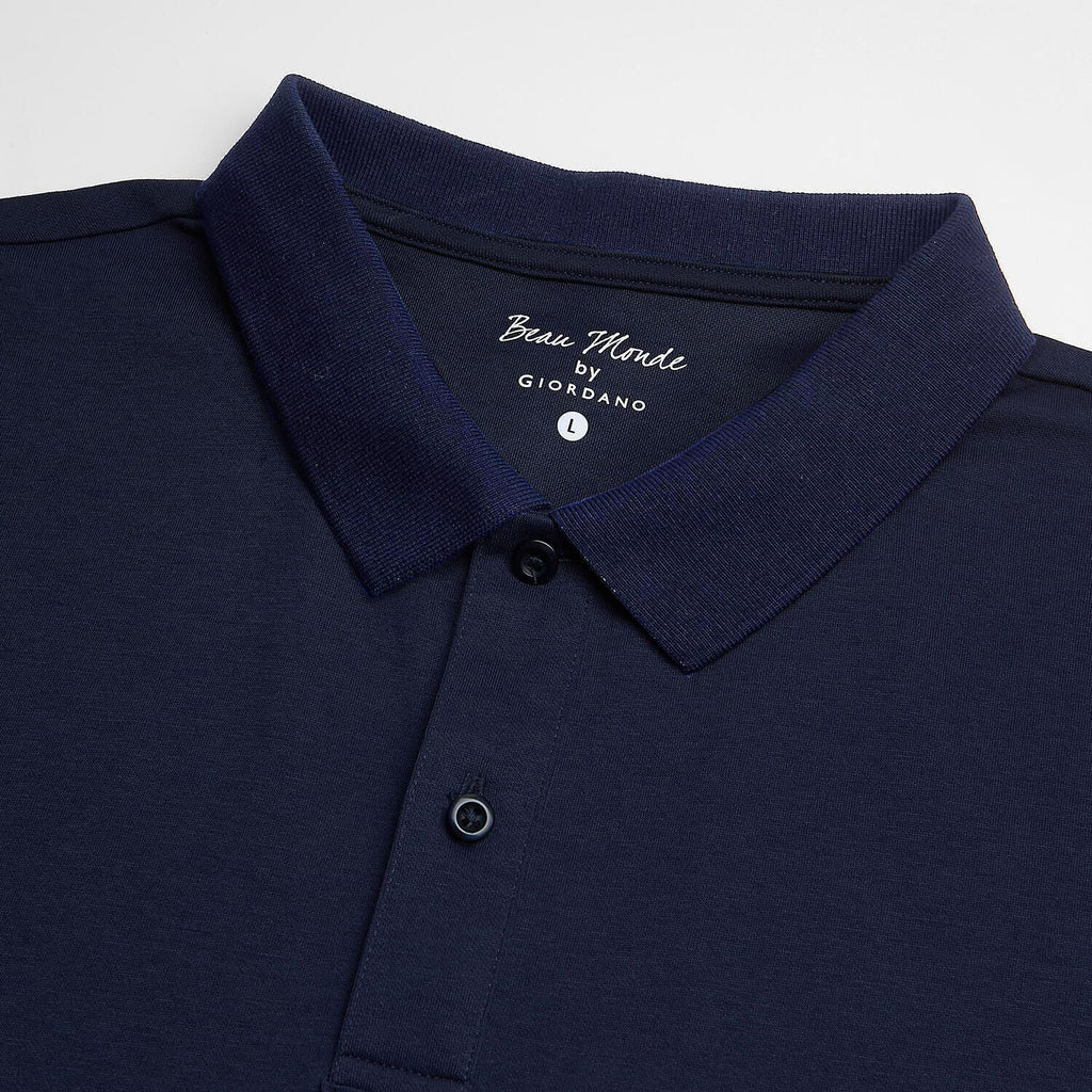 Men Regular Cotton Blend Polo Shirt | Online Exclusive