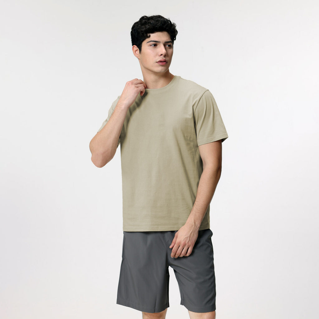 Men's Cotton Jersey Crew Neck Regular Fit Tee | Online Exclusive