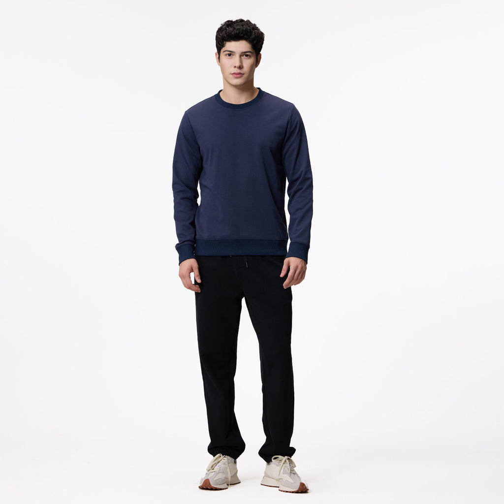 Men’s French Terry Regular Fit Long Sleeve Sweatshirt
