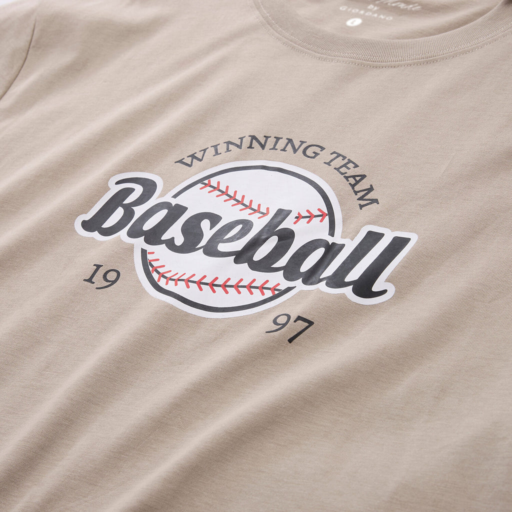 Men's Cotton Jersey Crew-Neck Print Tee | Online Exclusive