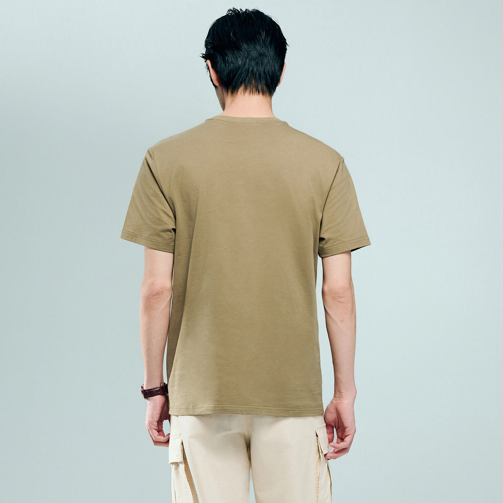 Men's Cotton Jersey Crew-Neck Print Tee | Online Exclusive