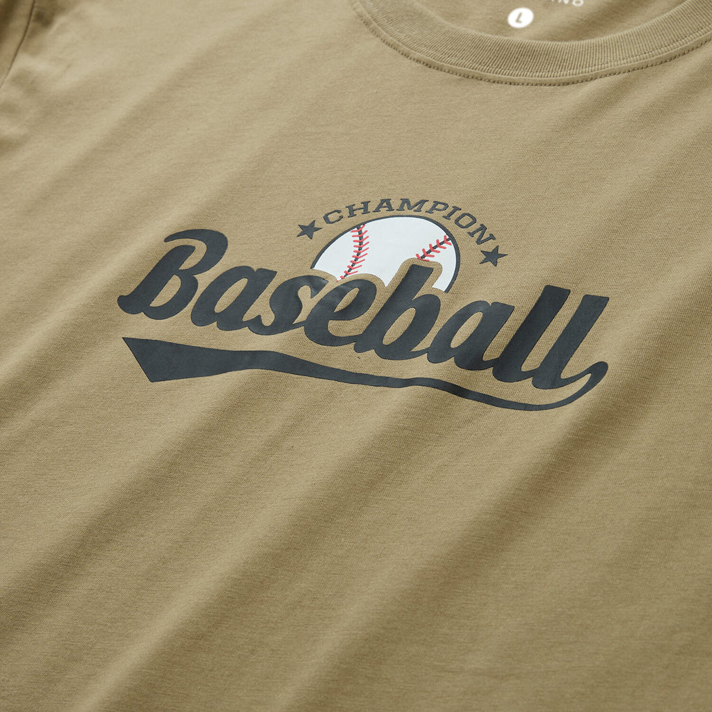 Men's Cotton Jersey Crew-Neck Print Tee | Online Exclusive