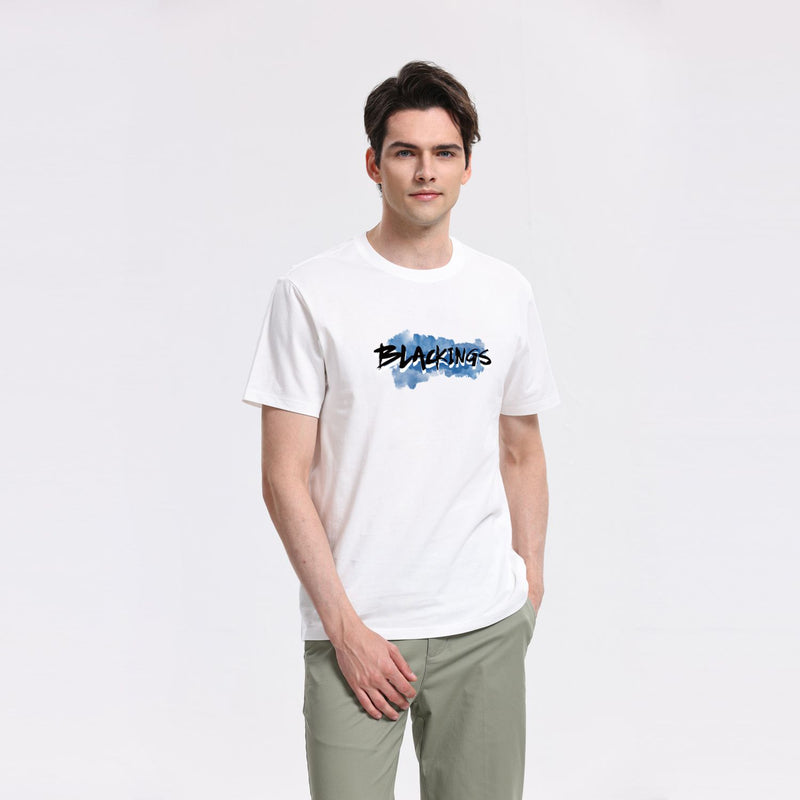 Men's Crew Neck Regular Fit Print Tee | Online Exclusive