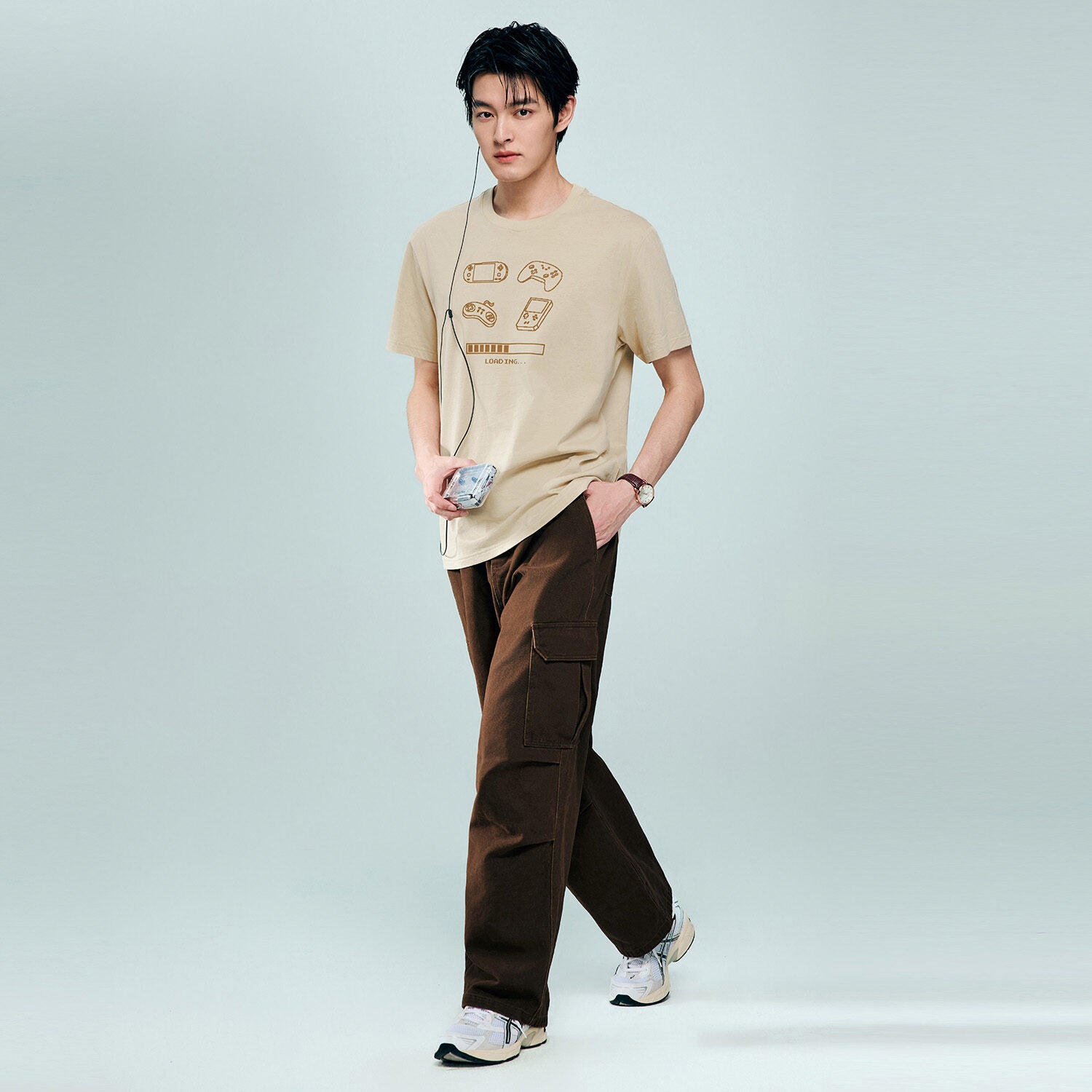 Men's Cotton Game Theme Print Tee | Online Exclusive