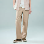 Men Elastic Waist Cotton Pants | Online Exclusive