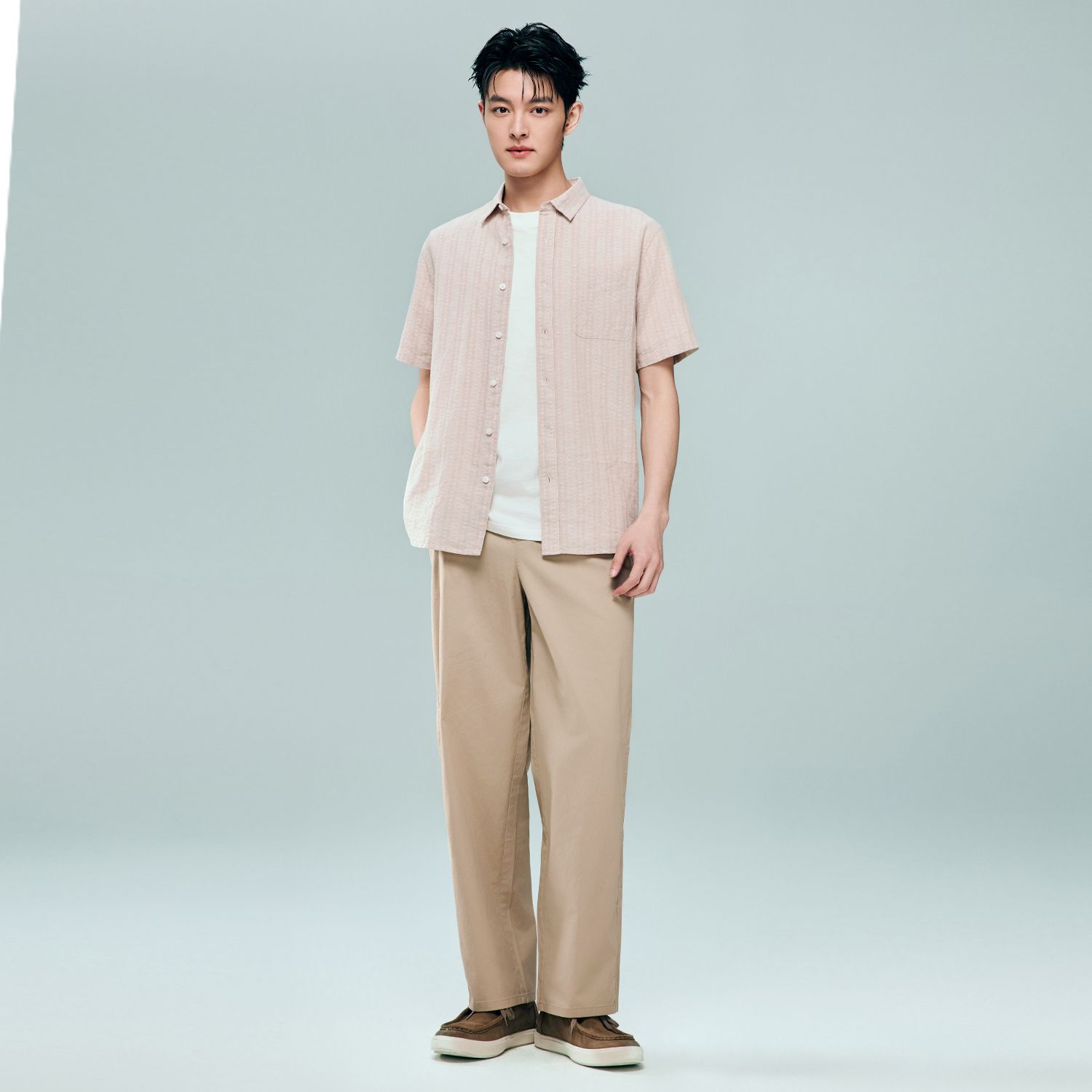 Men Elastic Waist Cotton Pants | Online Exclusive
