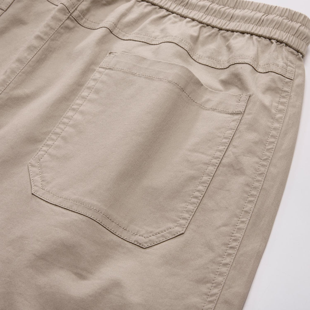 Men Elastic Waist Cotton Pants | Online Exclusive