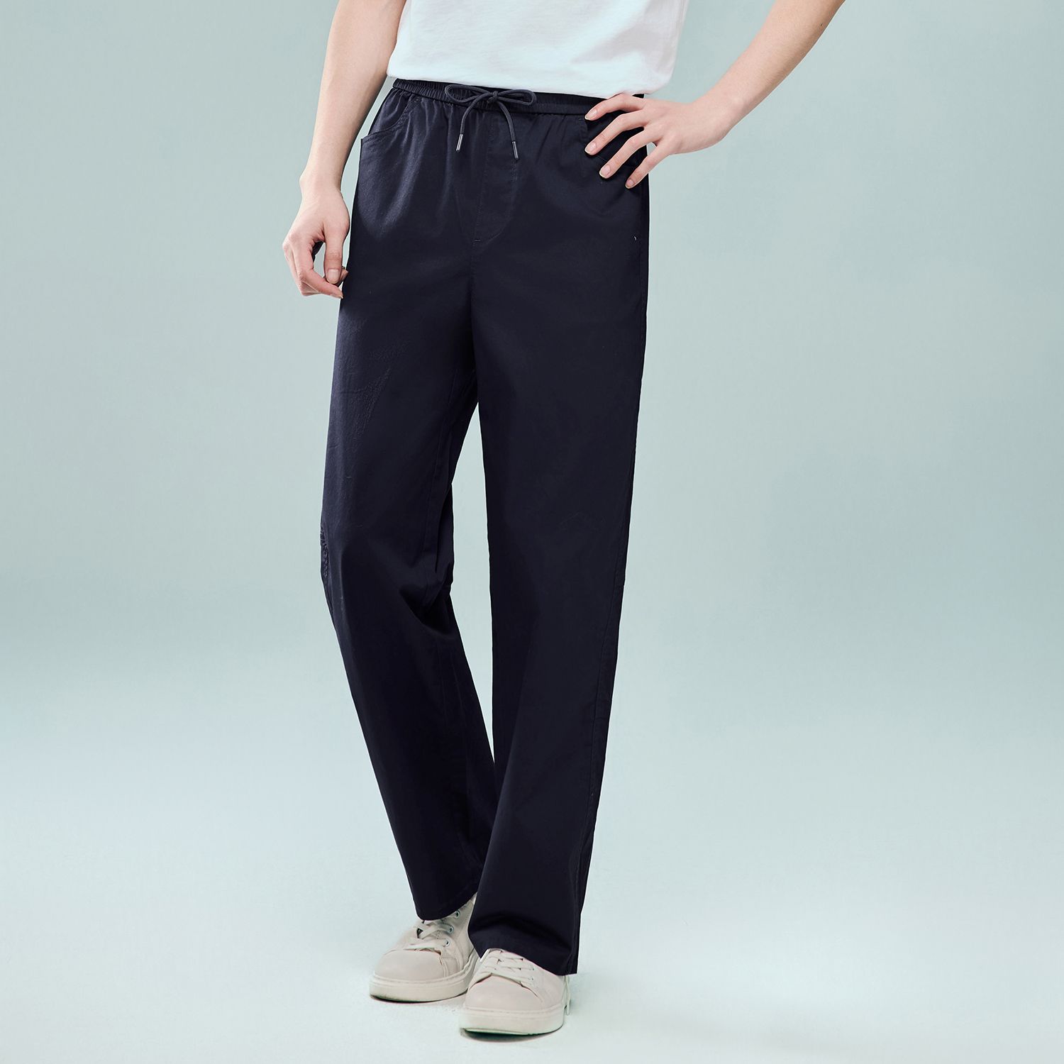 Men Elastic Waist Cotton Pants | Online Exclusive