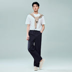 Men Elastic Waist Cotton Pants | Online Exclusive