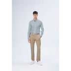 Men's Oxford Pattern Wrinkle Free Shirt