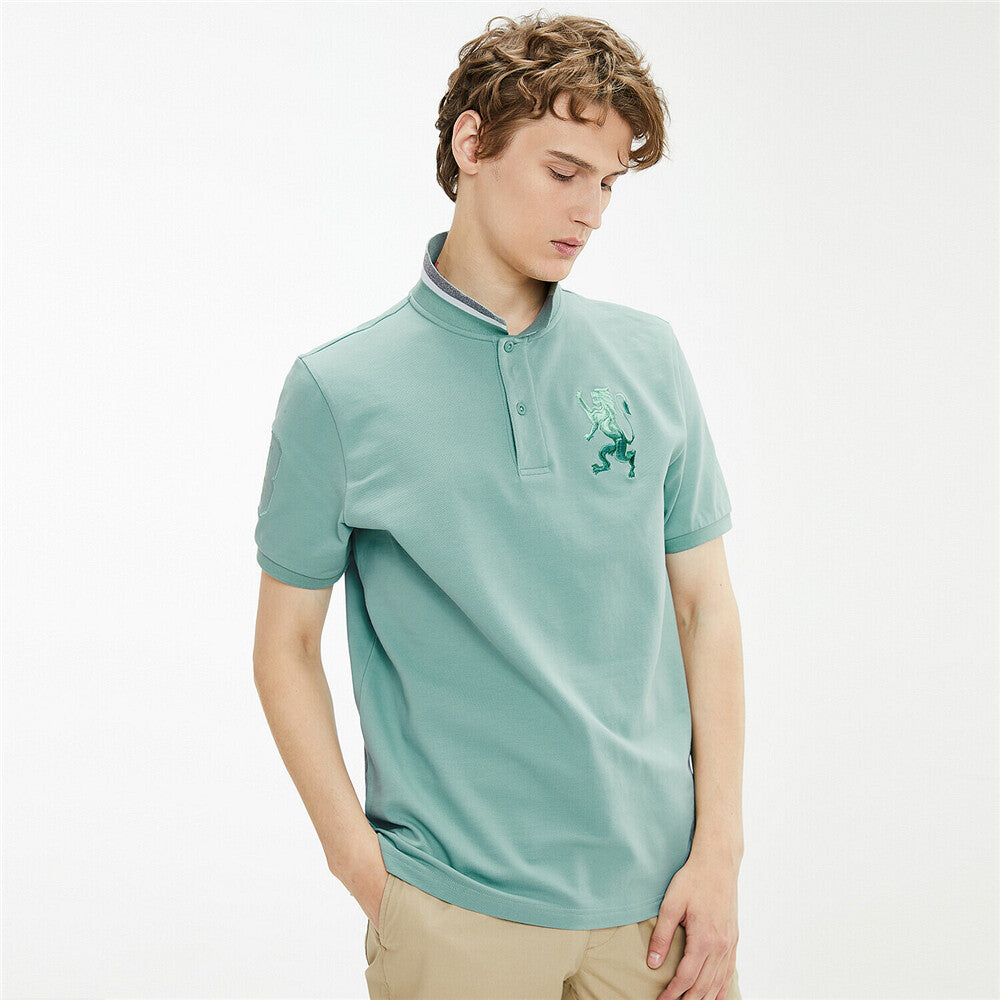 Men's 3D Lion Polo