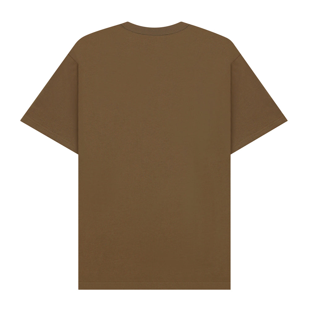Men's Crew Neck Short Sleeve Relaxed Fit Classic Logo Print Tee