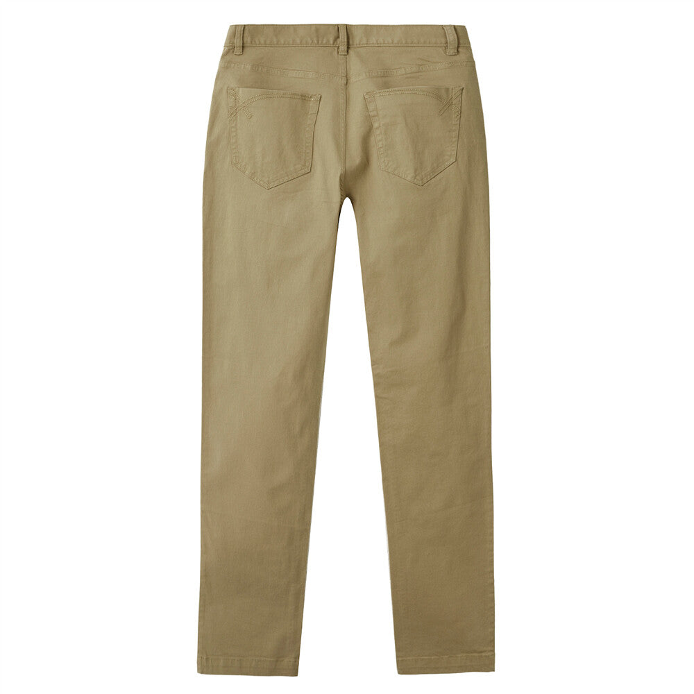 Men's Stretchy Mid Rise Khakis