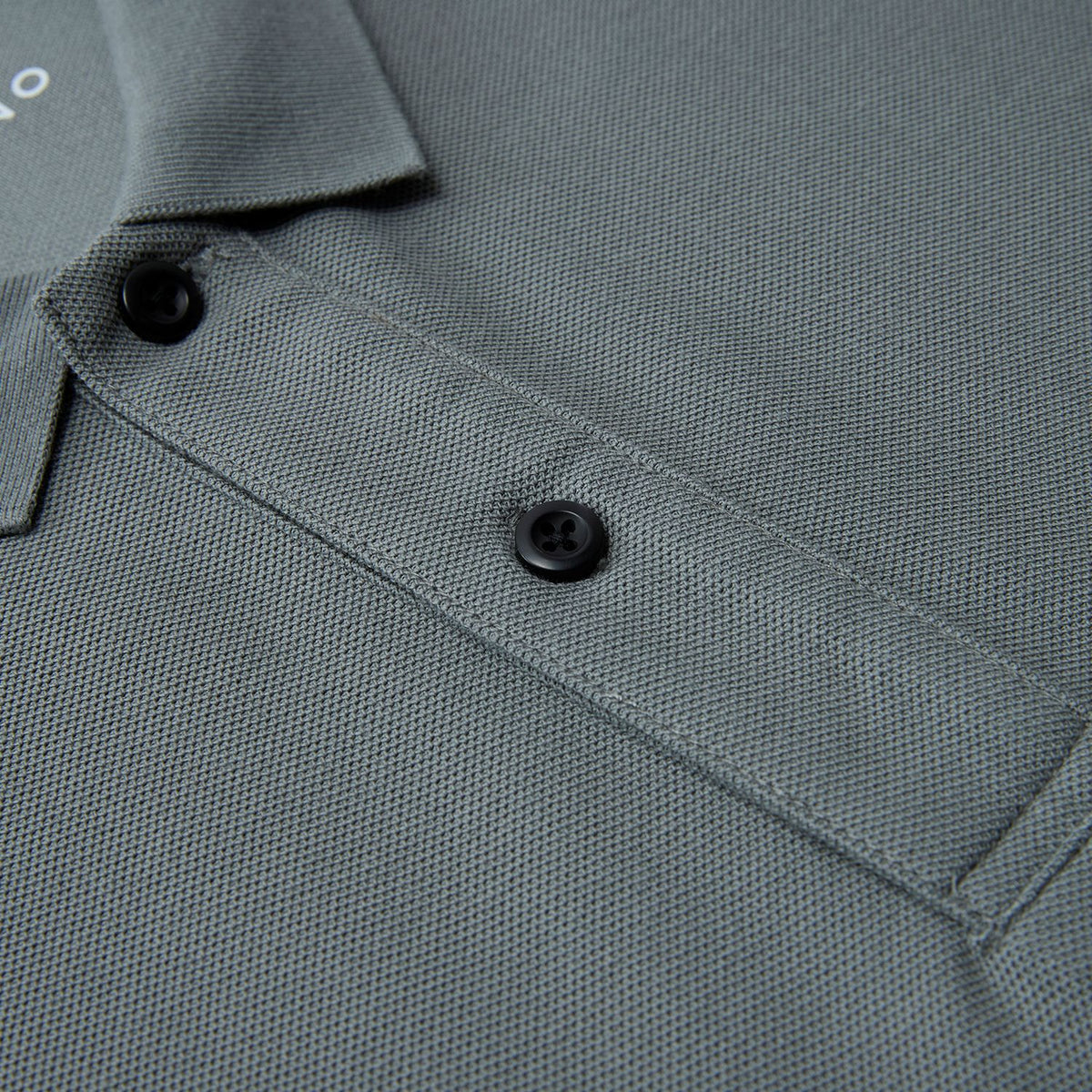 Men's Cool Touch UV Letter Polo