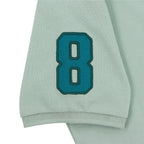 قميص بولو جريء بأكمام قصيرة مطرز للصغار