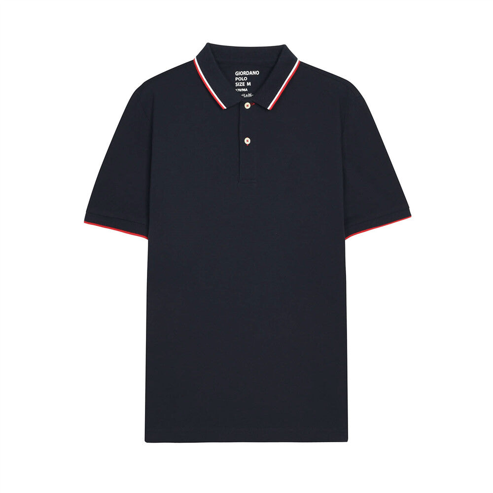 Men's Cotton Solid Polo