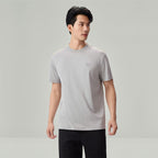 Men's Slim Fit Liquid Touch Cotton Crew Neck Tee