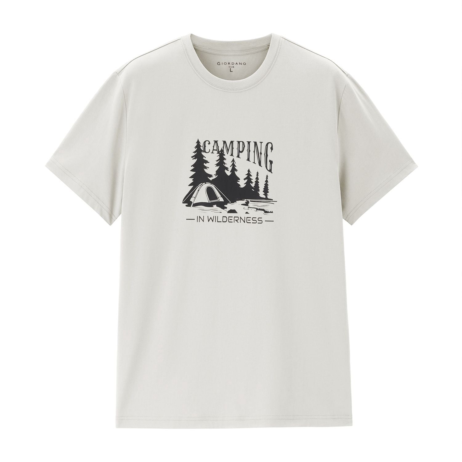 Men's Outdoor Sporty Graphic Regular Tee