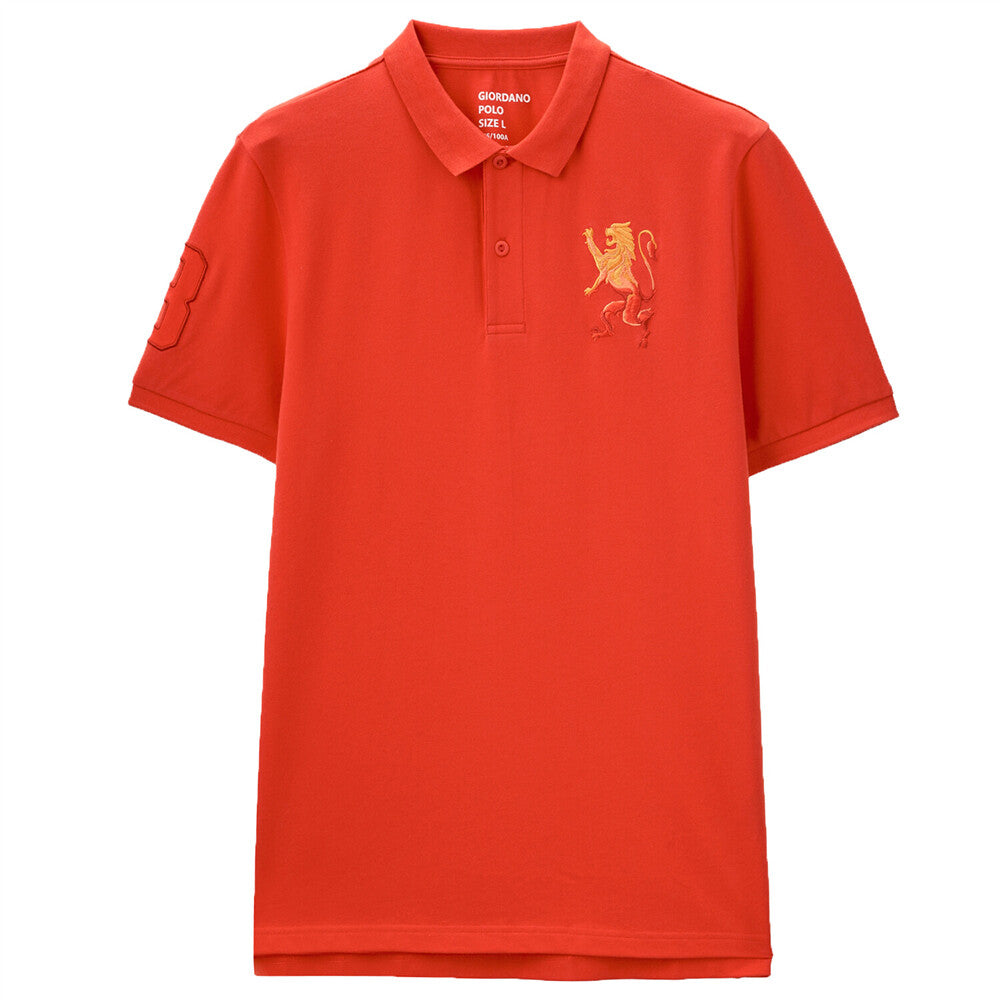Men's 3D Lion Polo