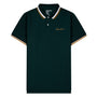 Men's Slim Fit Cotton Polo Shirt With Sailboat Embroidery