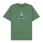 Men's Crew Neck Short Sleeve Relaxed Fit Classic Logo Print Tee