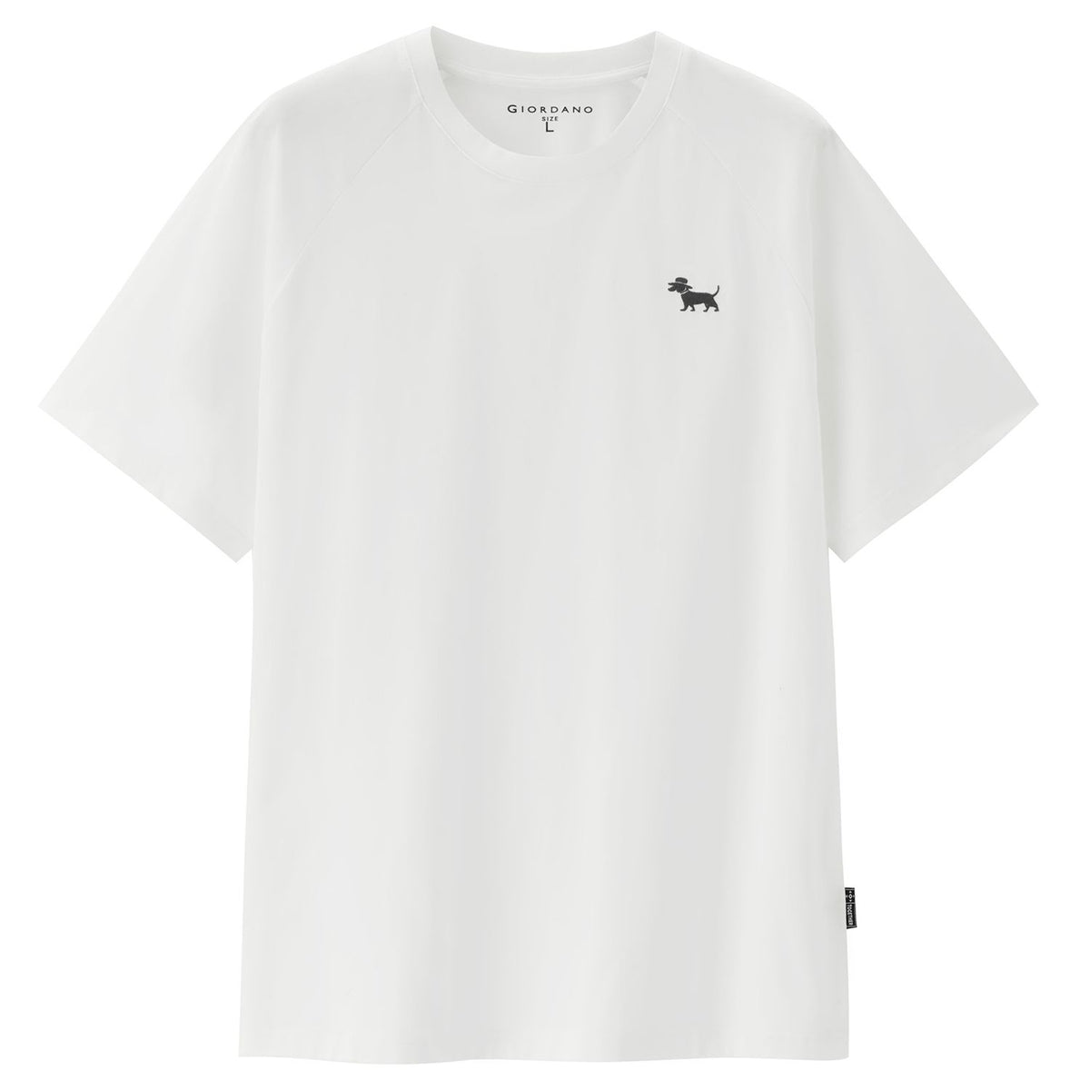 Men's Cool Touch Puppy Raglan Tee