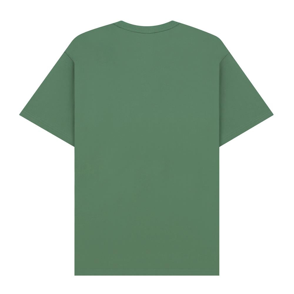 Men's Crew Neck Short Sleeve Relaxed Fit Classic Logo Print Tee