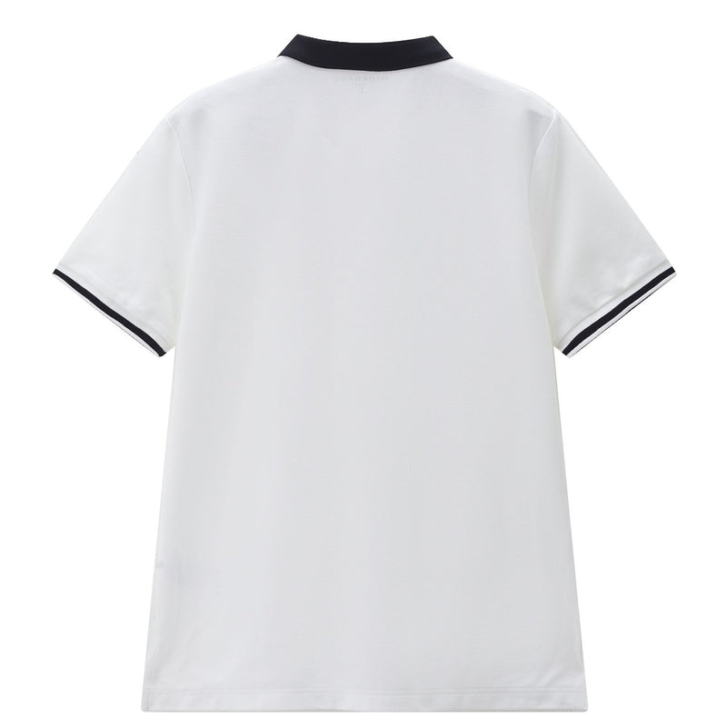 Men's Cotton Blend Pique Embroidered Polo