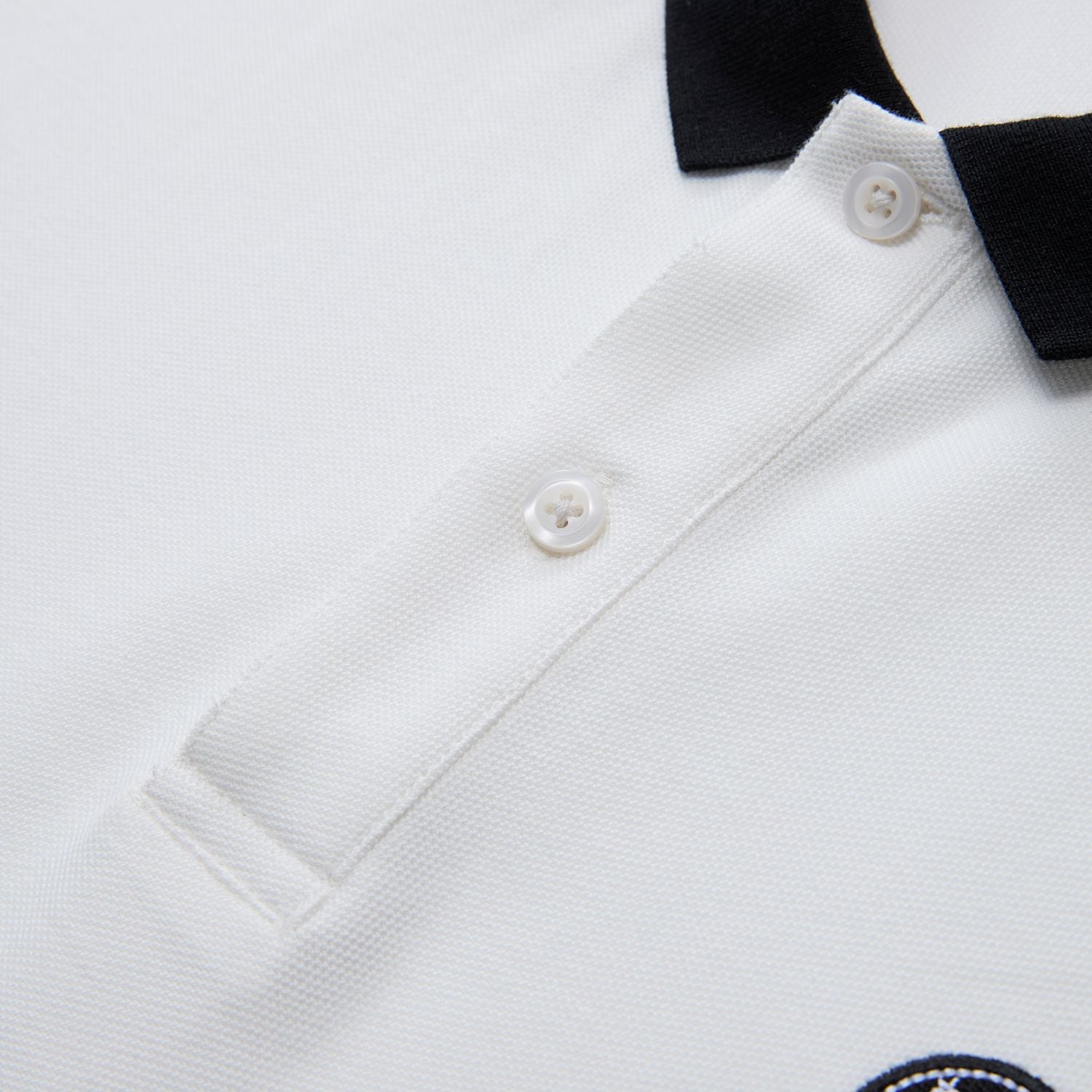 Men's Cotton Blend Pique Embroidered Polo