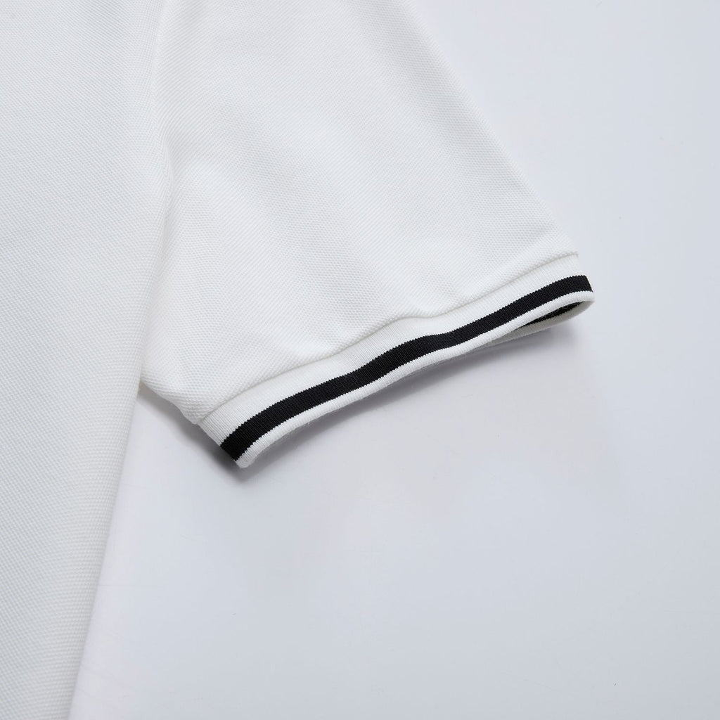 Men's Cotton Blend Pique Embroidered Polo