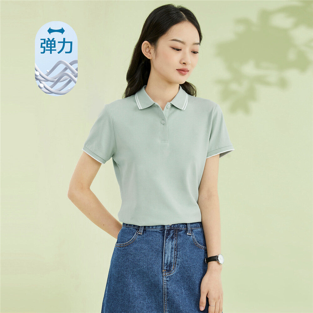 Women's Cotton-Lycra Polo
