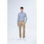 Men's Oxford Pattern Wrinkle Free Shirt