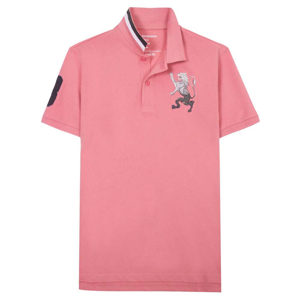 Men's 3D Lion Polo