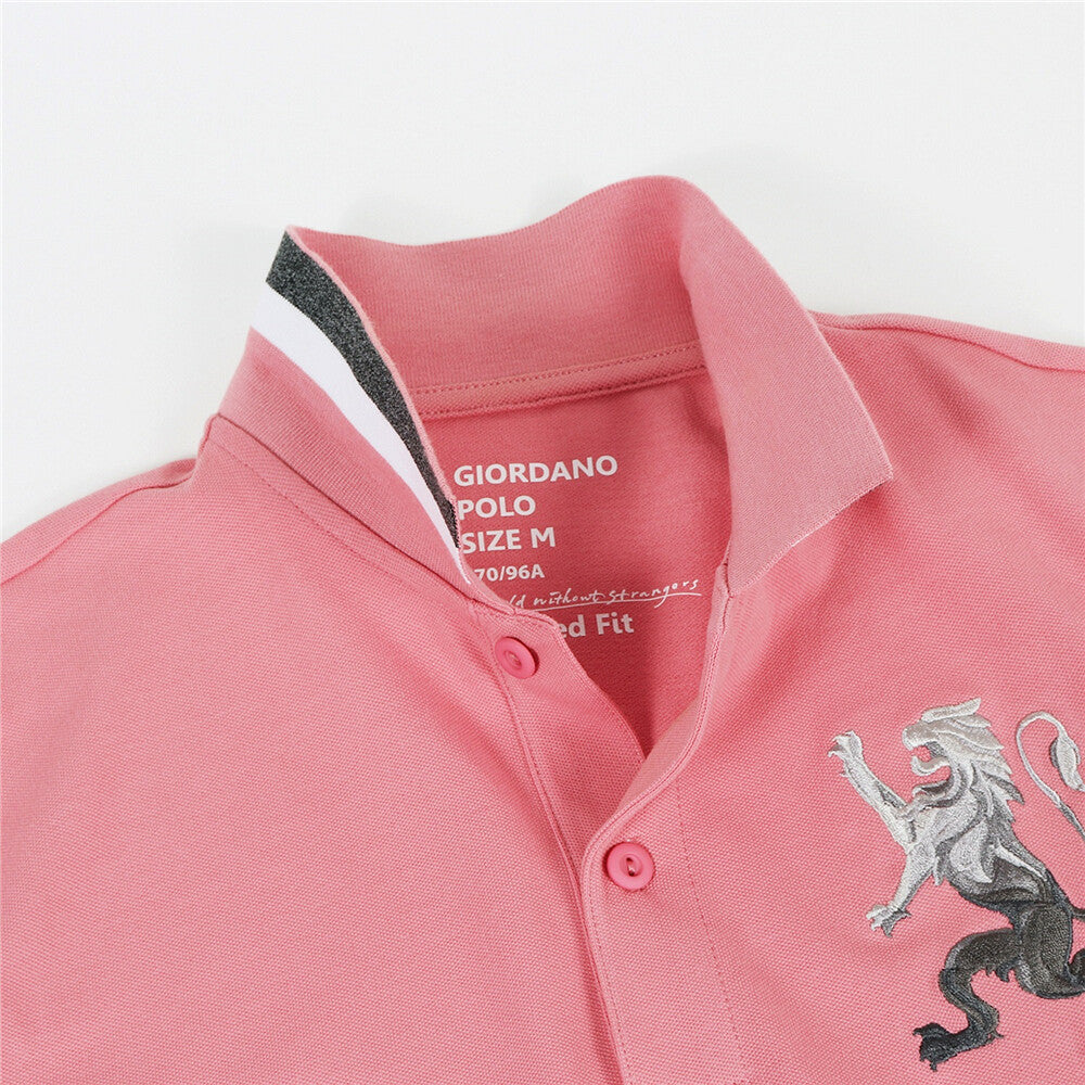 Men's 3D Lion Polo