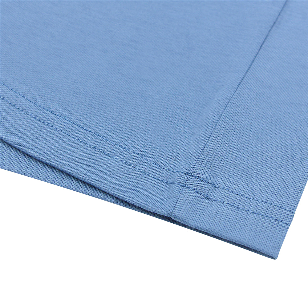 Men's Cotton Jersey Crew Neck Slim Fit Message Print Tee