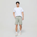 Men’s Slim Lightweight Twill Bermuda Shorts