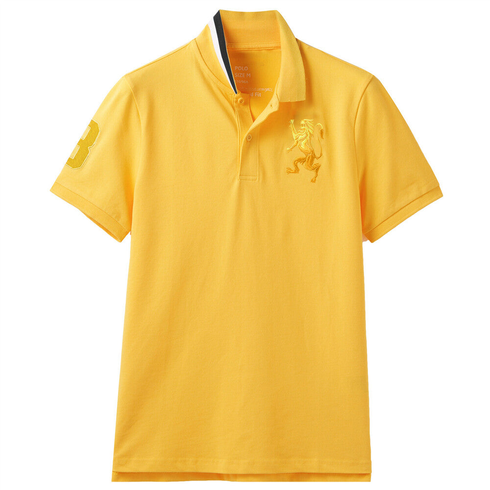 Men's 3D Lion Polo