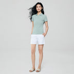 Women’s Slim Fit Embroidered 3D Lion Polo