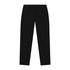 Women's Cotton Elastane Twill Mid Rise Elastic Waist Pants