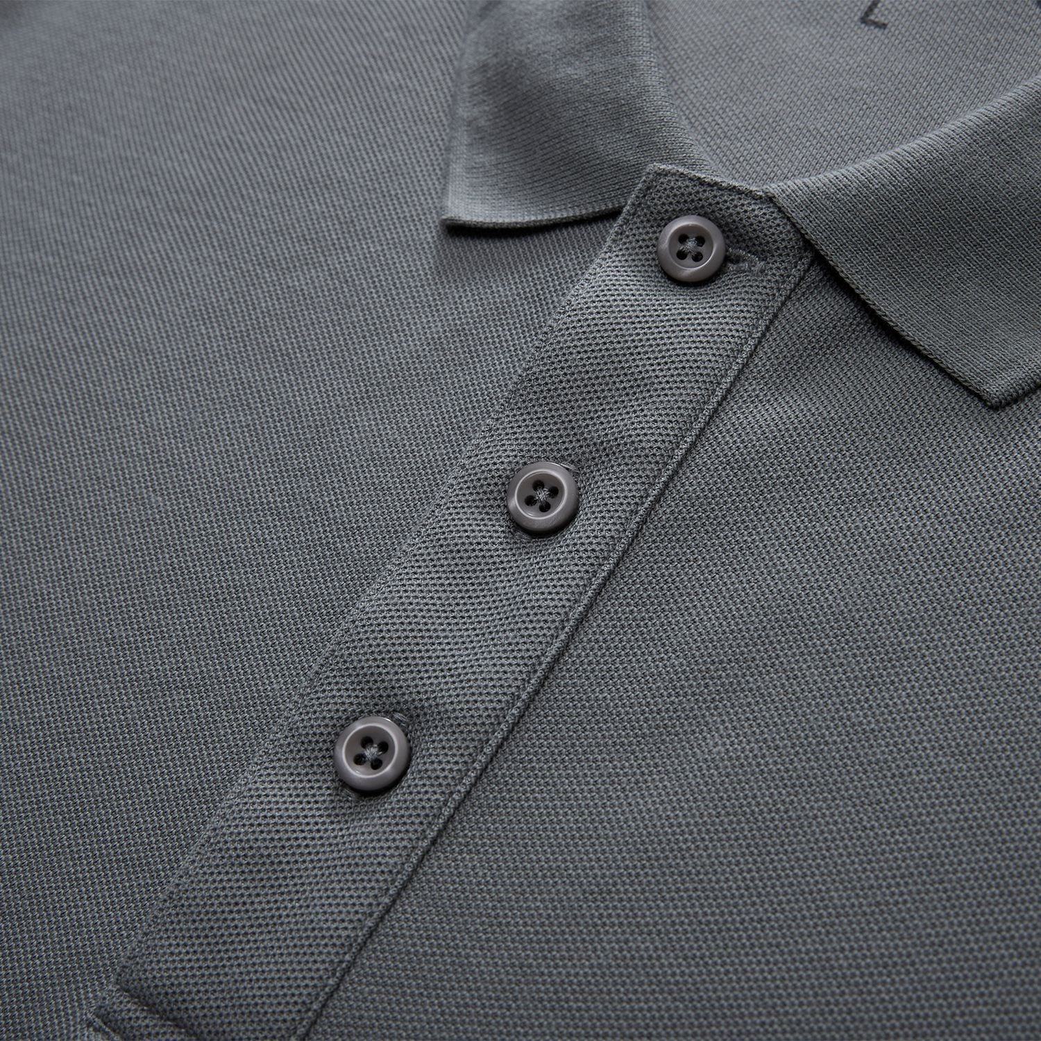 Men's Cotton Blend Pique Polo