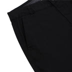 Women's Cotton Elastane Twill Mid Rise Elastic Waist Pants